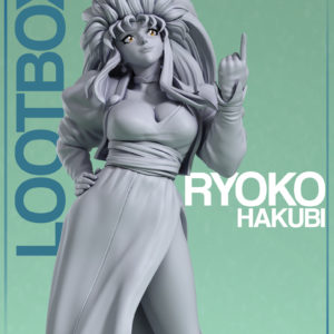 Figurine Ryoko Hakubi Tenchi Muyo! a peindre Mnaga anime retro