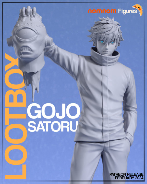 Figurine Satoru Gojo Jujutsu Kaisen a peindre Anime Manga JJK