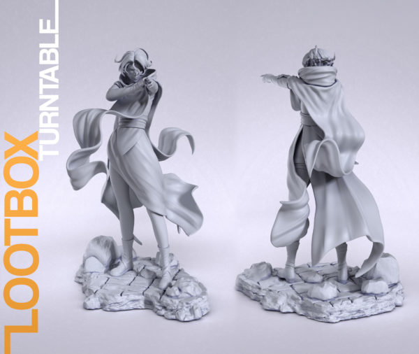 Figurine Sypha belnades a peindre Castlevania Figurine anime Alucard