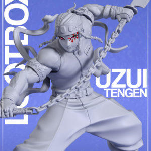 Figurine Tengen Uzui Demon slayer a peindre figurine manga figurine anime