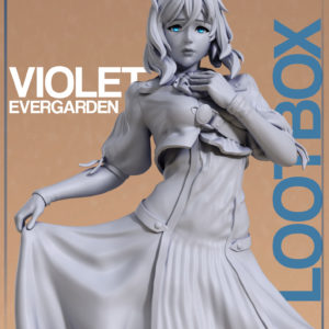 Figurine Violet Evergarden a peindre Manga Anime Netflix