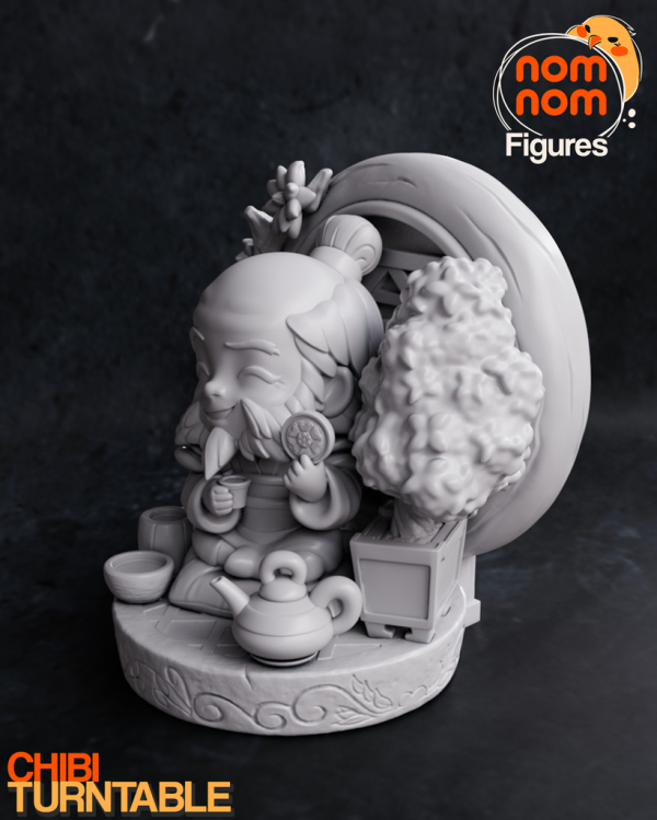 Figurine avatar le dernier maitre de l'air a peindre figurine iroh a peindre Avatar maitre du feux netflix anime manga childhood enfance