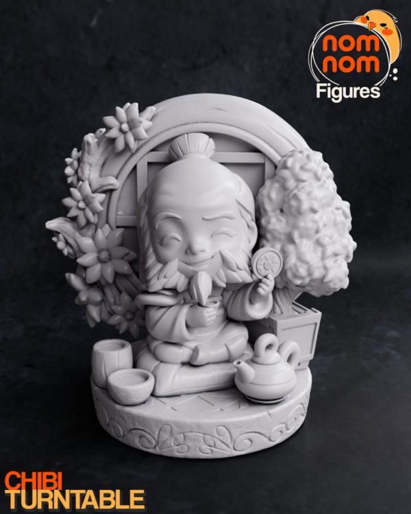 Figurine avatar le dernier maitre de l'air a peindre figurine iroh a peindre Avatar maitre du feux netflix anime manga childhood enfance