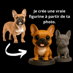 figurine personnalisée animal de compagnie chien