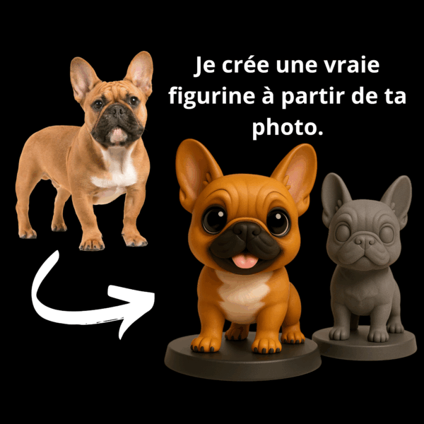 figurine personnalisée animal de compagnie chien