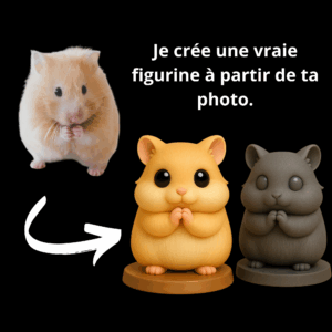 figurine personnalisée animal de compagnie