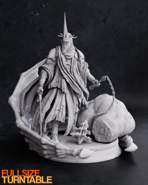 Figurine Roi-Sorcier d'Angmar a peindre Figurine Nazgûl a peindre seigneur des anneaux Lord of the ring films J.R.R Tolkien
