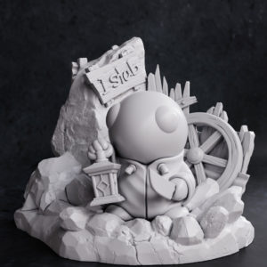Figurine Tomberry à peindre Final fantasy Jeux video FF8