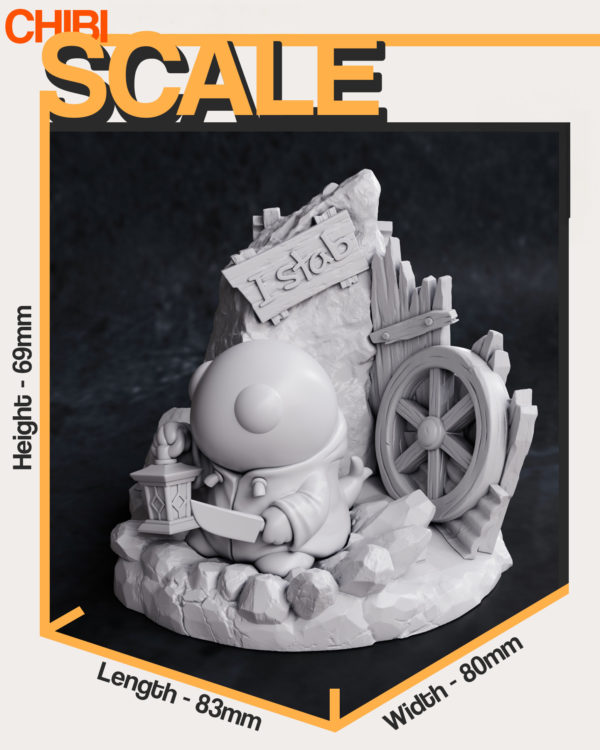 Figurine Tomberry à peindre Final fantasy Jeux video FF8