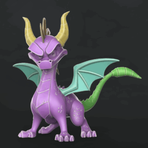 figurine-a-peindre-spyro-spyro-the-dragon-jeux-video old