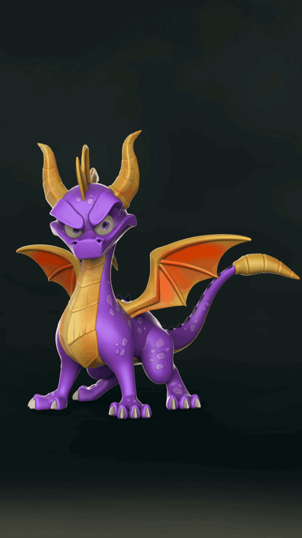 figurine-a-peindre-spyro-spyro-the-dragon-jeux-video old