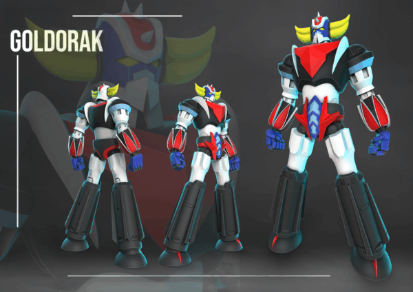 Figurine Goldorak a peindre Figurine retro Figurine mecha a peindre