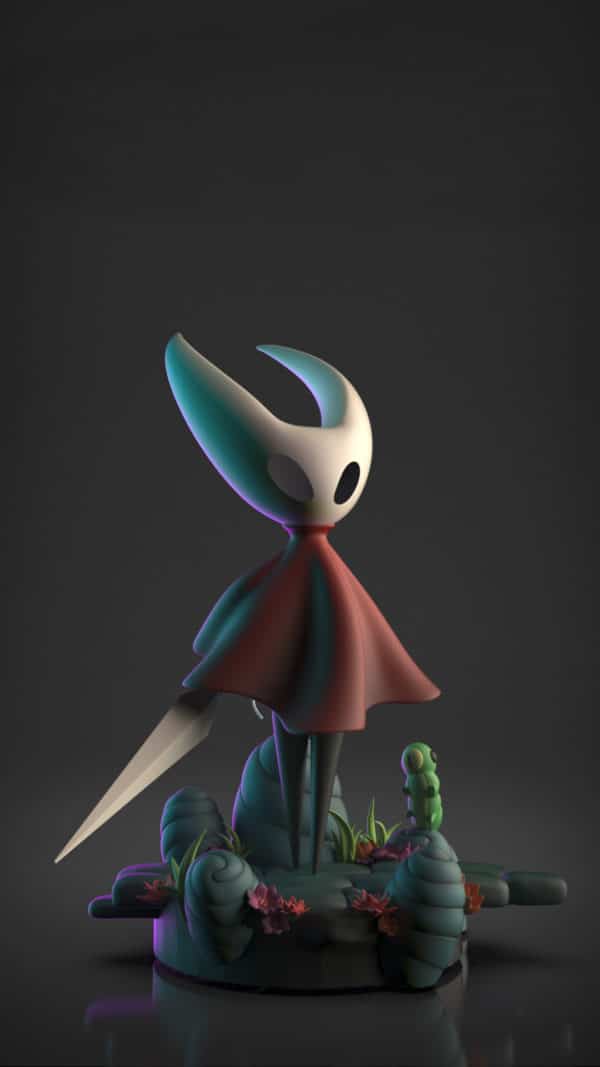 Figurine Hornet a peindre figurine jeux video figurine hollow knight jeux video indie game
