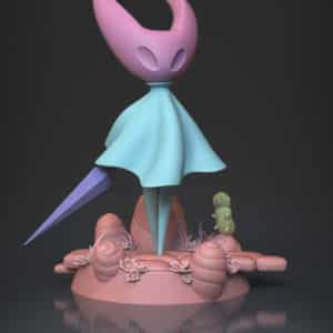 Figurine Hornet a peindre figurine jeux video figurine hollow knight jeux video indie game