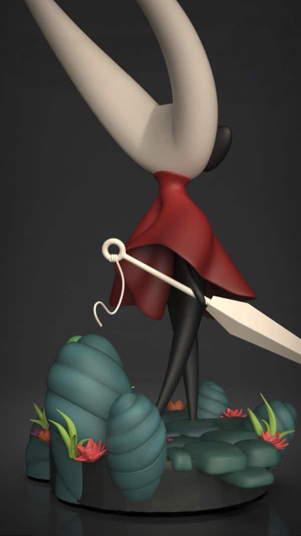 Figurine Hornet a peindre figurine jeux video figurine hollow knight jeux video indie game