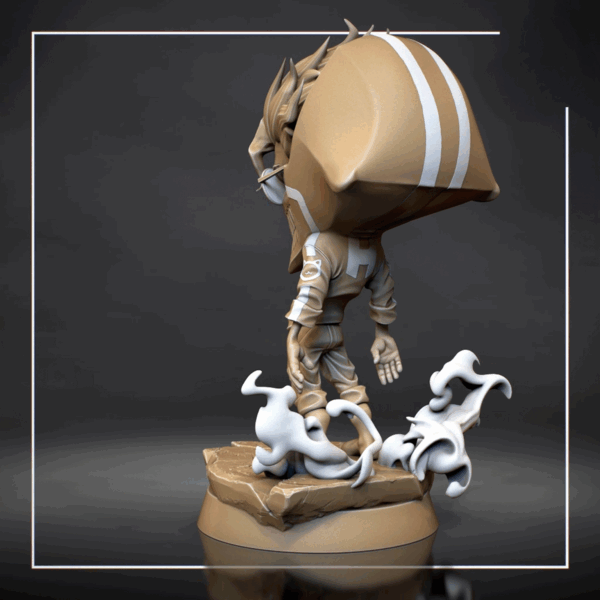 Figurine Okarun a peindre Figurine Dandadan a peindre anime netflix manga