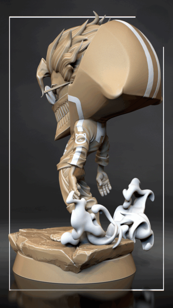 Figurine Okarun a peindre Figurine Dandadan a peindre anime netflix manga