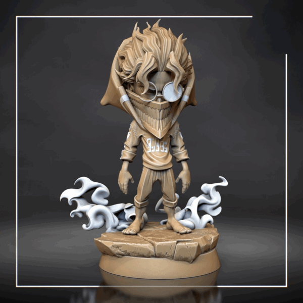 Figurine Okarun a peindre Figurine Dandadan a peindre anime netflix manga