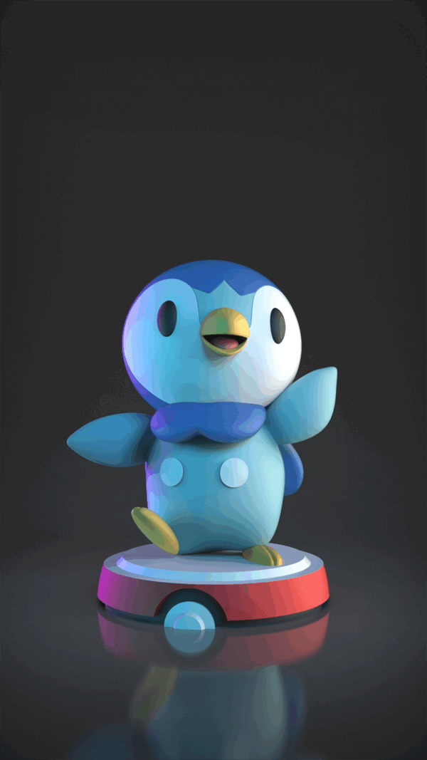 Figurine Tiplouf a peindre figurine pokemon a peindre pokemon anime child