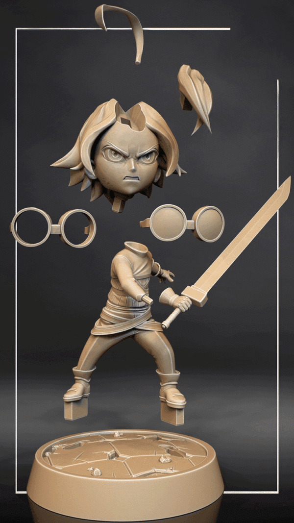 Figurine Will a peindre Figurine Wistoria - Wand and Sword a peindre figurine manga figurine anime