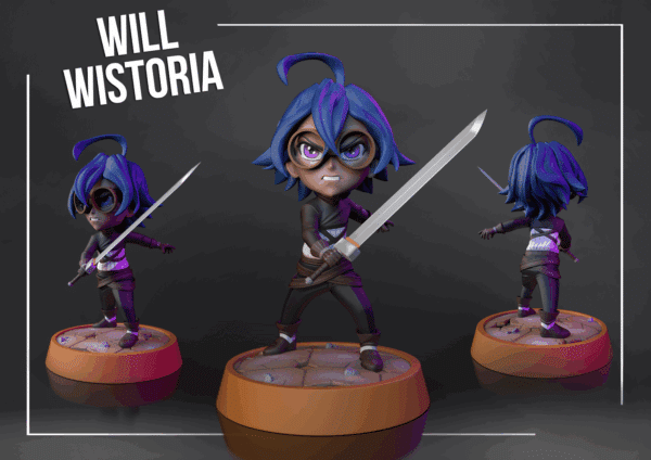 Figurine Will a peindre Figurine Wistoria - Wand and Sword a peindre figurine manga figurine anime