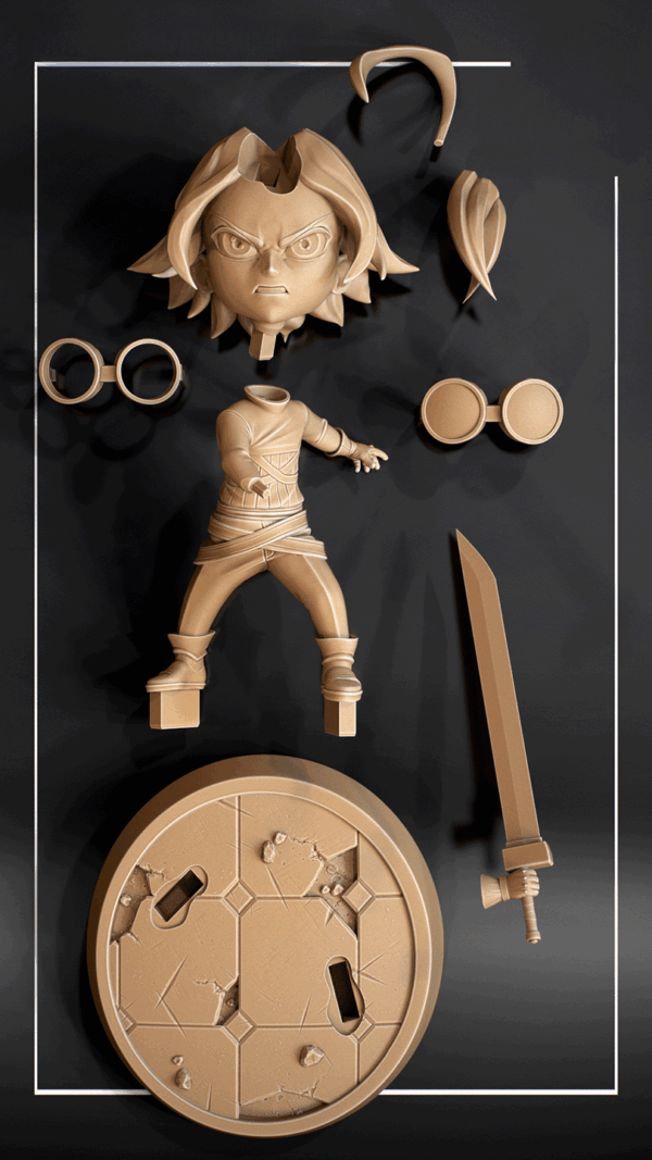 Figurine Will a peindre Figurine Wistoria - Wand and Sword a peindre figurine manga figurine anime