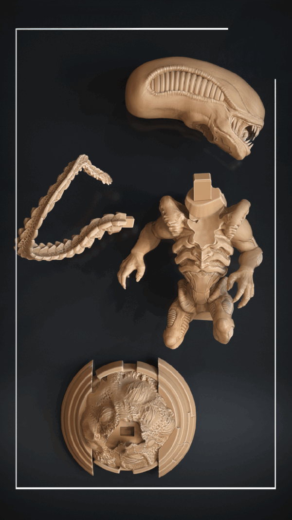 Figurine xenomorphe a peindre figurine alien a peindre films