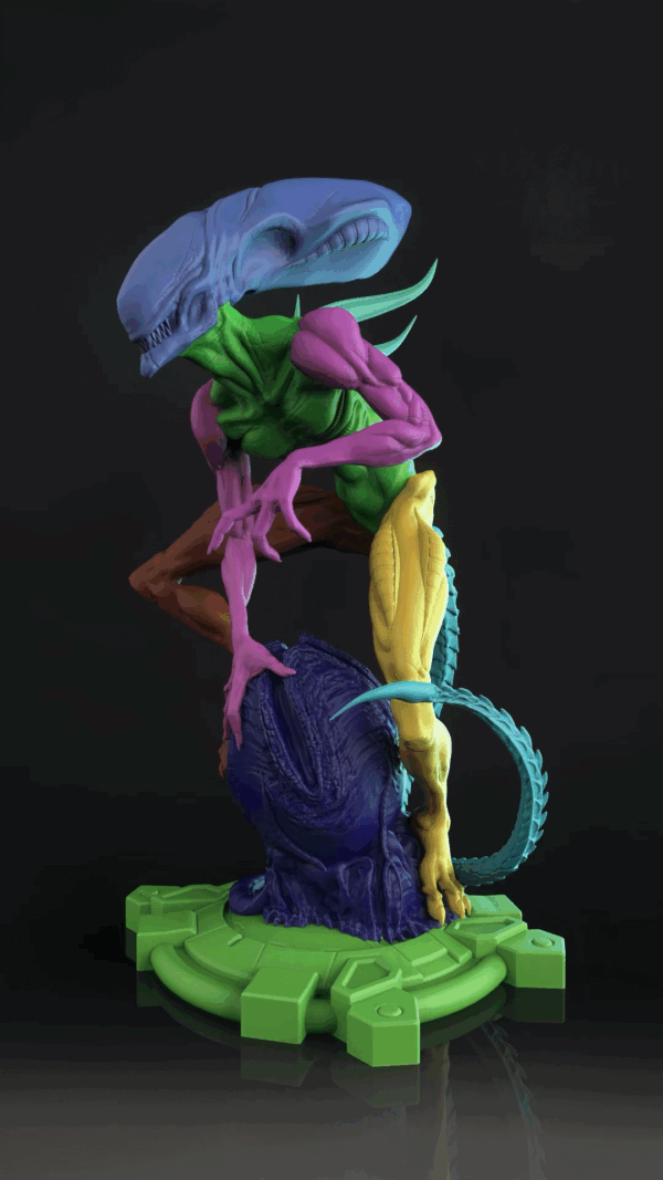 Figurine xenomorphe a peindre figurine alien a peindre films