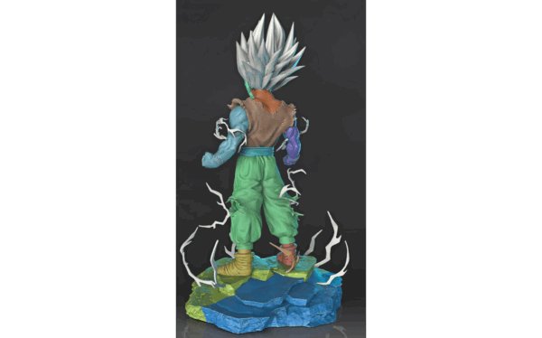 Figurine Gohan SSJ2 a peindre figurine Dragon ball DBZ gohan super saiyan 2 anime manga