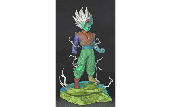 Figurine Gohan SSJ2 a peindre figurine Dragon ball DBZ gohan super saiyan 2 anime manga